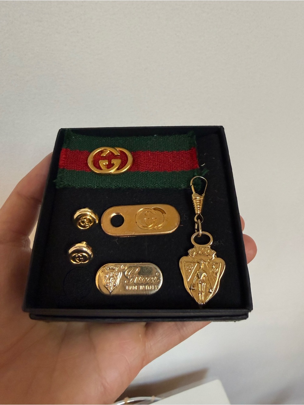 Authentic Vintage Gucci Zipper Pull and Hardware